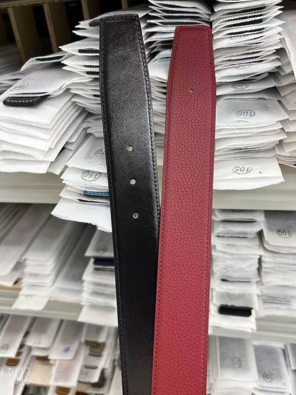 Reversible Men's Leather Belt in Black and BurgundyHermes belt body 1.2/1.35in